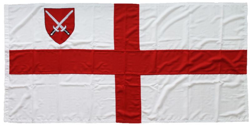 5x3ft 60x36in 152x91cm London Diocesan flag (woven MoD fabric)